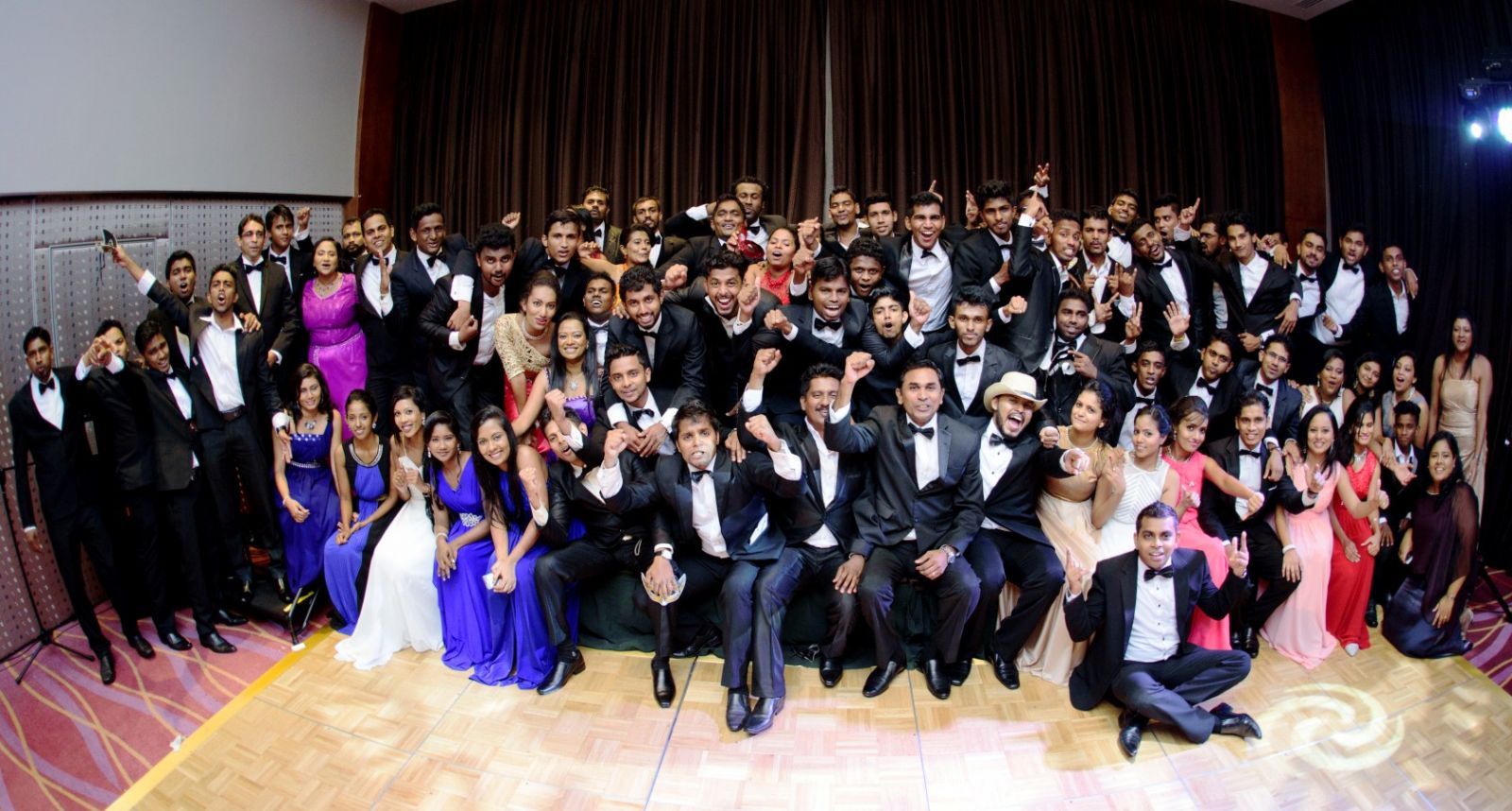 The H - Connect team celebrating 3 years of success